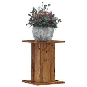 vidaXL Plantestativer 2 stk gammelt tre 30x30x40 cm konstruert tre