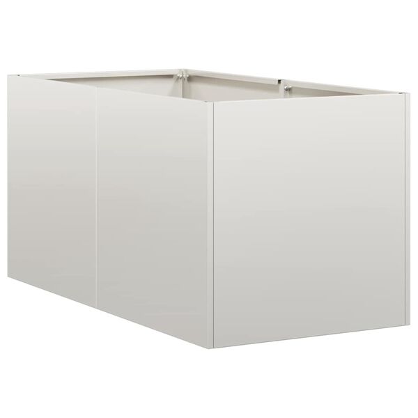 vidaXL Plantekasse 40x80x40 cm rustfritt st&aring;l