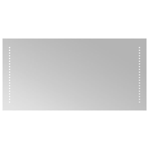 vidaXL Baderomsspeil med LED 40x80 cm