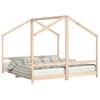 vidaXL Barnesengeramme 2x(90x190) cm heltre furu