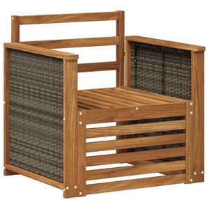 vidaXL Ute Midt Sofa Naturlig