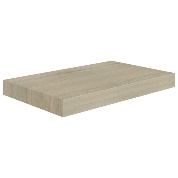 vidaXL Flytende vegghyller 4 stk eik 40x23x3,8 cm MDF