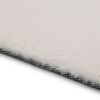 vidaXL Teppe 160x230 cm kunstig kaninskinn krem