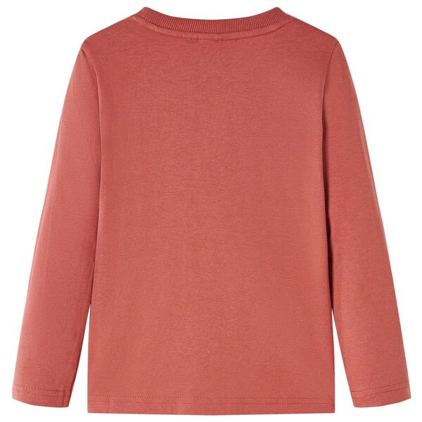 T-skjorte for barn med lange ermer henna 140