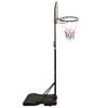vidaXL Basketballstativ svart 216-250 cm polyeten