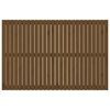 vidaXL Veggmontert hodegavl honningbrun 166x3x110 cm heltre furu