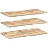 vidaXL Flytende hyller 3 stk 60x40x2 cm ubehandlet heltre akasie