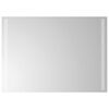 vidaXL Baderomsspeil med LED 70x50 cm