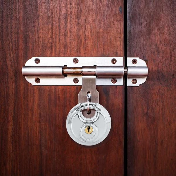 vidaXL Discus-l&aring;ser med n&oslash;kler 2 pcs s&oslash;lv 7 x 2.4 x 7 cm