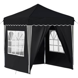 vidaXL Pop-up Festtelt 195 x 195 x 245 cm Antrasitt Oxford Stoff