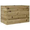 vidaXL Plantekasse 70x40x46 cm impregnert furu