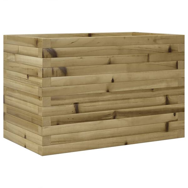 vidaXL Plantekasse 70x40x46 cm impregnert furu