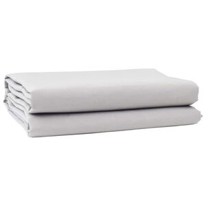 vidaXL Reserveduk til markise Lysegr&aring; 1000 x 160 cm Polyester