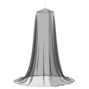 vidaXL Myggnett for seng 156 mesh Svart ⌀56 x 220 cm Polyester