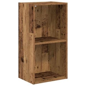vidaXL Bokhylle gammelt tre 40x30x77 cm konstruert tre