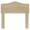 vidaXL Hodegavl Sonoma eik 75 cm Konstruert tre