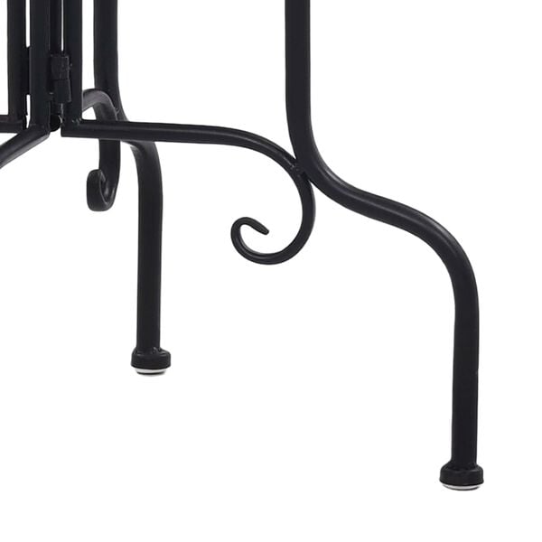 vidaXL Sidebord med mosaikkmønster terrakotta keramikk