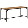 vidaXL Spisebord 160x80x75 cm grov heltre mango
