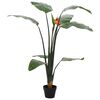 vidaXL Kunstig Strelitzia Plante Gr&oslash;nn 70 x 18 x 155 cm Stoff og PE