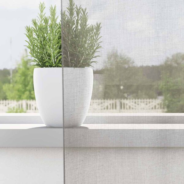 vidaXL Voilegardiner med grommets 2 stk lysegrå 140x245 cm