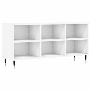 vidaXL TV-benk hvit 103,5x30x50 cm konstruert tre