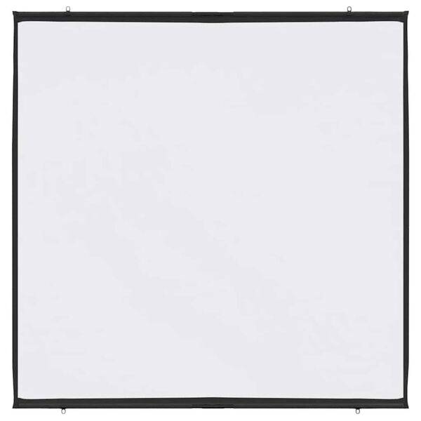 vidaXL Projeksjonsskjerm vegghengende 89 tommer 1:1