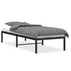 vidaXL Sengeramme i metall svart 80x200 cm