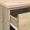 vidaXL Garasje Oppbevaringsskap Sonoma eik 40x51x85 cm Heltre Furu