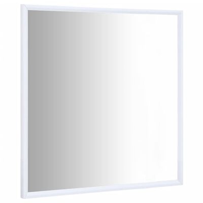 vidaXL Speil hvit 50x50 cm