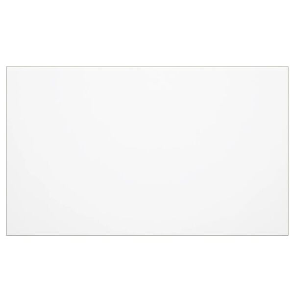 vidaXL Bordbeskytter matt 160x90 cm 1,6 mm PVC