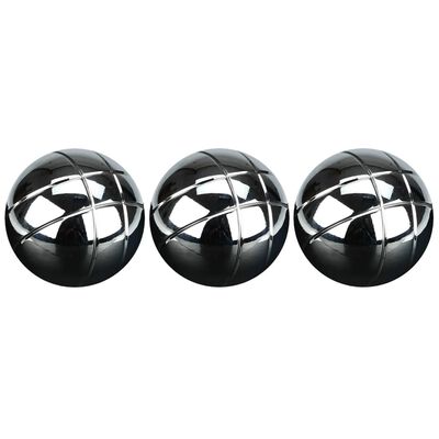 Get & Go Jeu De Boules-sett 3 baller sølv COC 52JP-COC-Uni