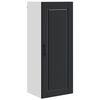 vidaXL Veggskap PORTO Svart 40 x 31 x 100 cm Konstruert tre