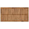 vidaXL Bordplate LAREN 108,5 x 55 x 2 cm Rektangul&aelig;r Solid akasietre