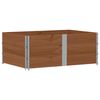 vidaXL Pallekarmer 3 stk brun 150x100 cm heltre furu