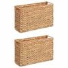 vidaXL Magasinkurver 2 pcs Naturlig 39 x 14 x 25 cm Vannhyasint