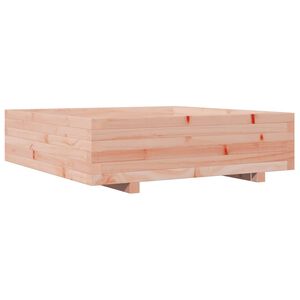 vidaXL Plantekasse 90x90x26,5 cm heltre douglasgran