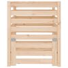 vidaXL Kompostkasse 63,5x63,5x77,5 cm heltre furu