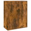 vidaXL Skjenk r&oslash;kt eik 60x30x75 cm konstruert tre