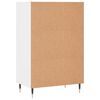 vidaXL Highboard hvit 57x35x90 cm konstruert tre
