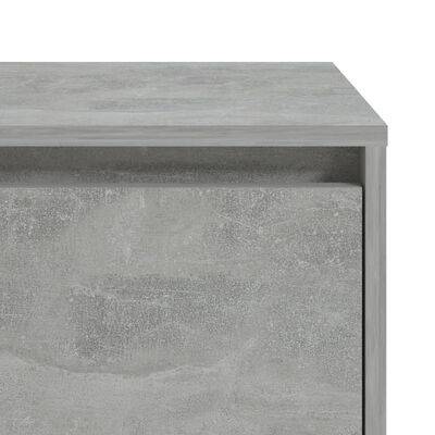 vidaXL Nattbord betonggrå 45x34x44,5 cm sponplate
