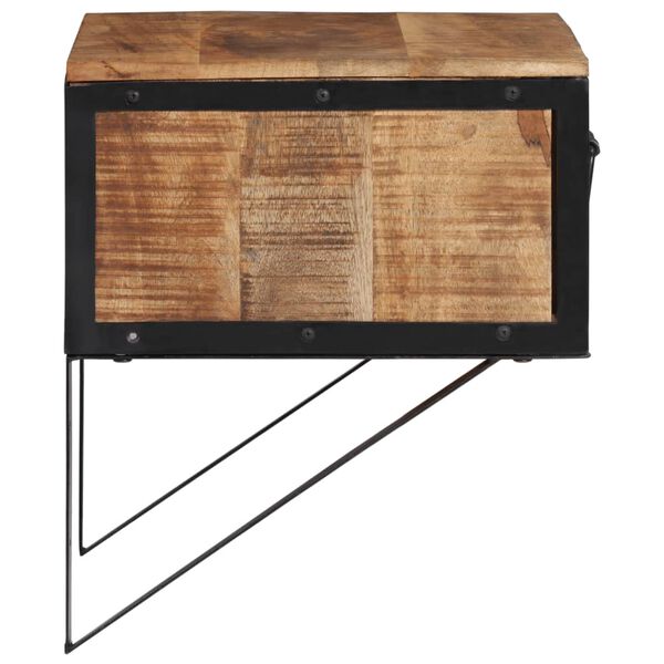 vidaXL Nattbord 40x35x40 cm heltre mango