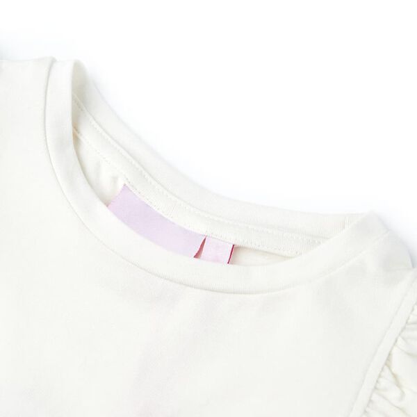 T-skjorte for barn ecru 116