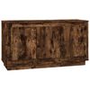 vidaXL Skjenk r&oslash;kt eik 102x35x55 cm konstruert tre