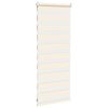 vidaXL Sebragardin marmor beige stoff bredde 60,9 cm polyester