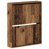 vidaXL Vegghengt skoskap ZWOLLE 71 x 17 x 86 cm Konstruert tre