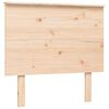 vidaXL Sengeramme uten madrass 100x200 cm heltre furu