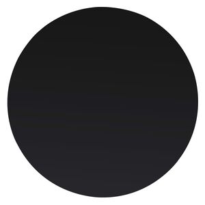 vidaXL Bordplate herdet glass rund 700 mm