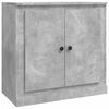 vidaXL Skjenk betonggr&aring; 70x35,5x67,5 cm konstruert tre
