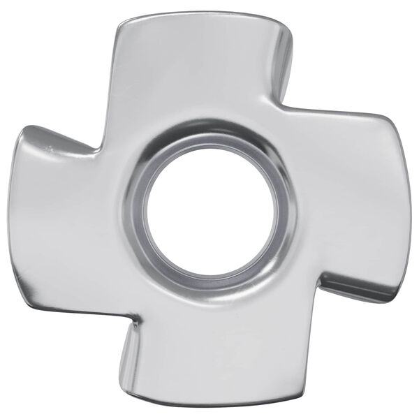 vidaXL Pronget T-mutter 12 pcs s&oslash;lv M6 mm St&aring;l