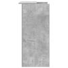 vidaXL Resepsjonspult betonggrå 55x50x103,5 cm konstruert tre